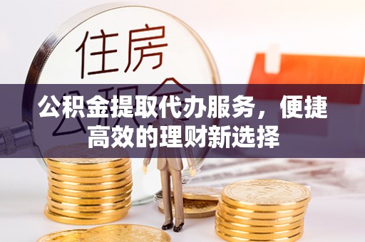 沙洋公积金提取代办服务，便捷高效的理财新选择