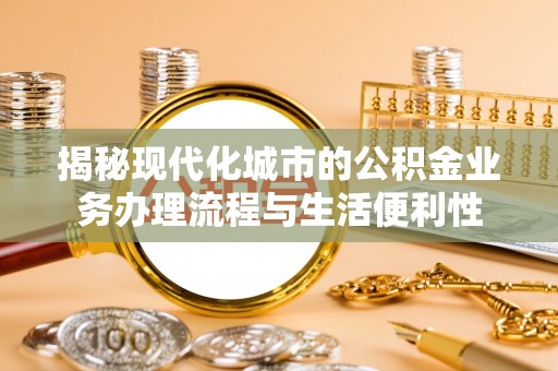 沙洋揭秘现代化城市的公积金业务办理流程与生活便利性