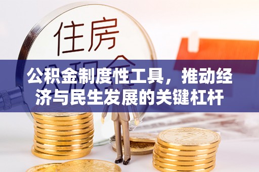 沙洋公积金制度性工具，推动经济与民生发展的关键杠杆
