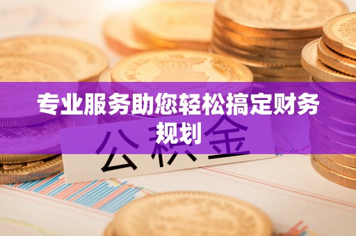 沙洋专业服务助您轻松搞定财务规划