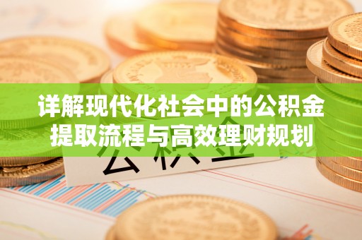 沙洋详解现代化社会中的公积金提取流程与高效理财规划