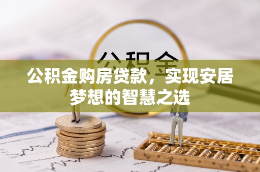 沙洋公积金购房贷款，实现安居梦想的智慧之选