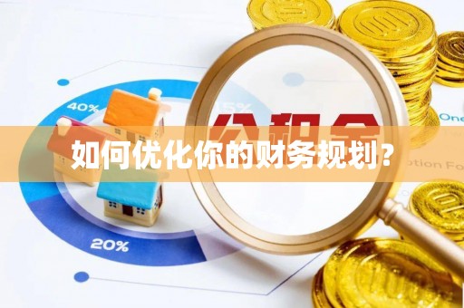 沙洋如何优化你的财务规划？