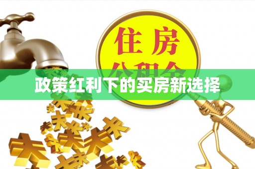沙洋政策红利下的买房新选择