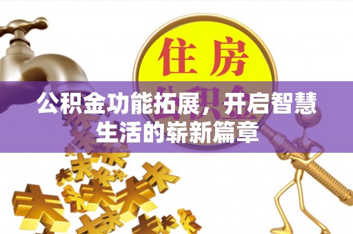 沙洋公积金功能拓展，开启智慧生活的崭新篇章
