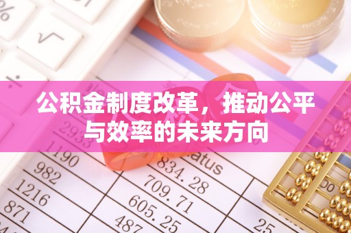 沙洋公积金制度改革，推动公平与效率的未来方向