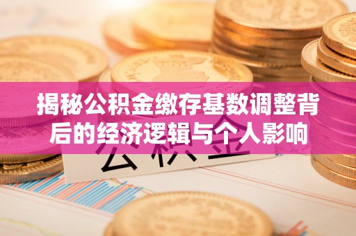 沙洋揭秘公积金缴存基数调整背后的经济逻辑与个人影响