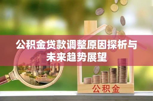 沙洋公积金贷款调整原因探析与未来趋势展望