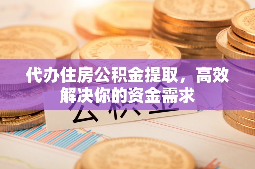 沙洋代办住房公积金提取，高效解决你的资金需求