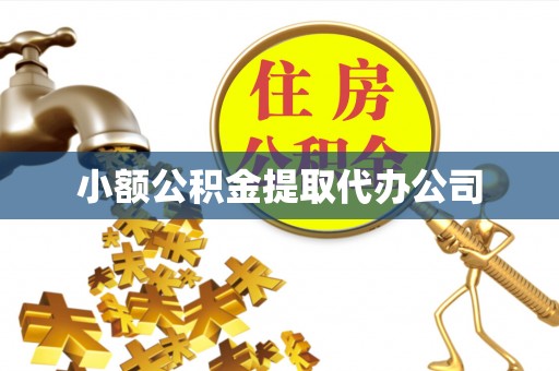 沙洋小额公积金提取代办公司