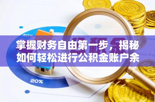 沙洋掌握财务自由第一步，揭秘如何轻松进行公积金账户余额查询