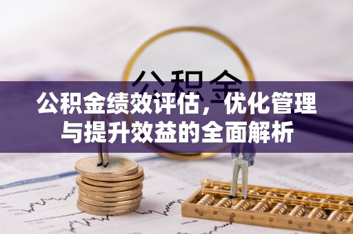 沙洋公积金绩效评估，优化管理与提升效益的全面解析