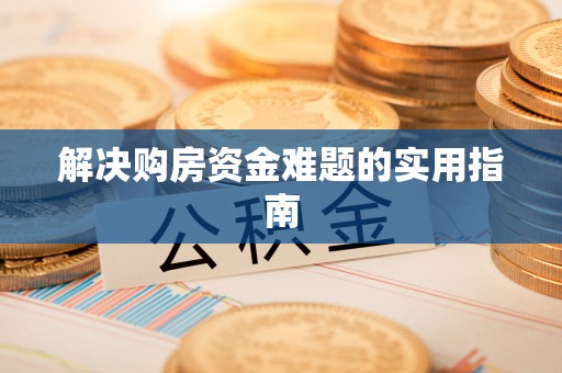 沙洋解决购房资金难题的实用指南