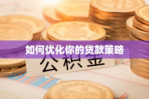 沙洋如何优化你的贷款策略