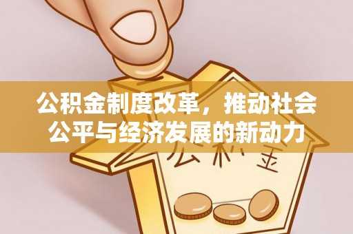 沙洋公积金制度改革，推动社会公平与经济发展的新动力