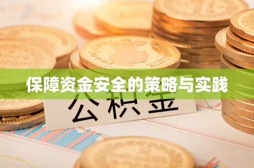 沙洋保障资金安全的策略与实践